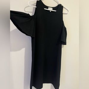 Milly of New York Above Knee Cold shoulder Mini Dress